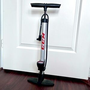 CCM Bike Pump with Pressure Gauge